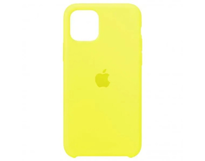 Чехол-силикон оригинал 99% Soft Matte iPhone 11 Pro, New yellow