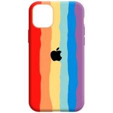 Чехол-силикон оригинал Colorfull Full Cover Soft Matte iPhone 11 Pro, Rainbow