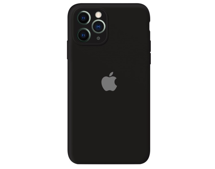 Чехол-силикон оригинал Soft Matte Full Camera iPhone 11 Pro, Black