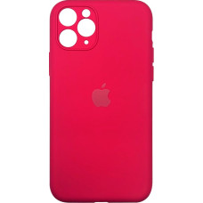 Чехол-силикон оригинал Soft Matte Full Camera iPhone 11 Pro, Rose Red