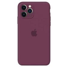 Чехол-силикон оригинал Soft Matte Full Camera iPhone 11 Pro, Plum