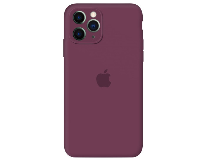 Чехол-силикон оригинал Soft Matte Full Camera iPhone 11 Pro, Plum