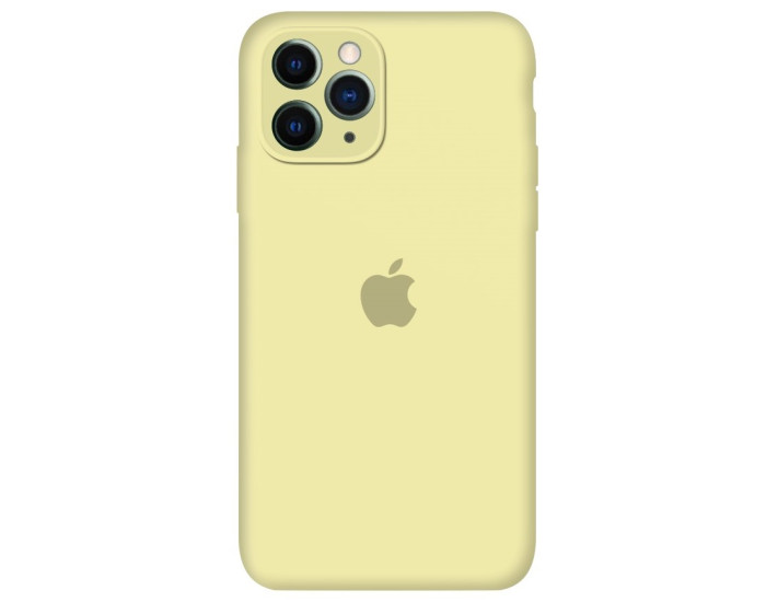 Чехол-силикон оригинал Soft Matte Full Camera iPhone 11 Pro, Mellow Yellow