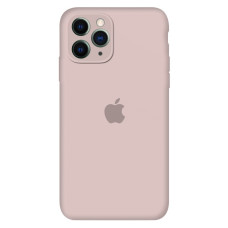 Чехол-силикон оригинал Soft Matte Full Camera iPhone 11 Pro, Pink Sand