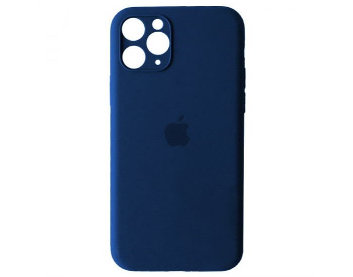 Чохол-силікон оригінал Soft Matte Full Camera iPhone 11 Pro, Deep Navy
