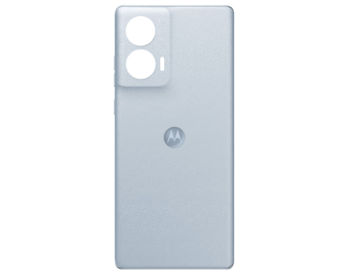Задняя панель корпуса Motorola XT2429 Ege 50 Fusion, голубая, оригинал