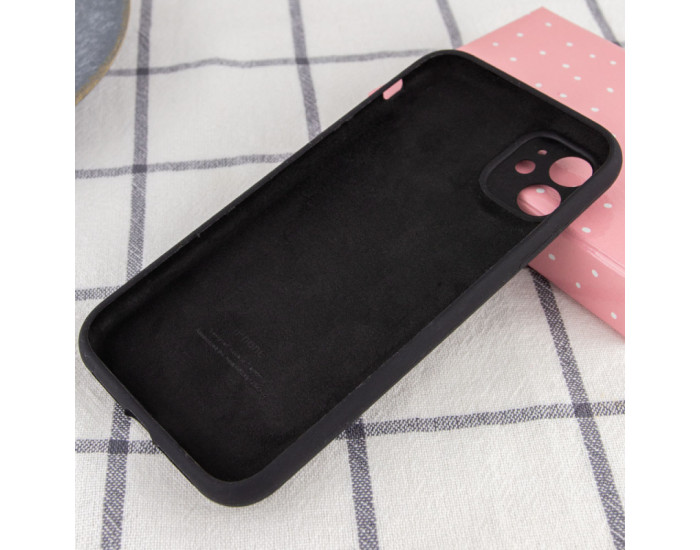 Чехол-силикон оригинал Full Camera Soft Matte iPhone 12, Black