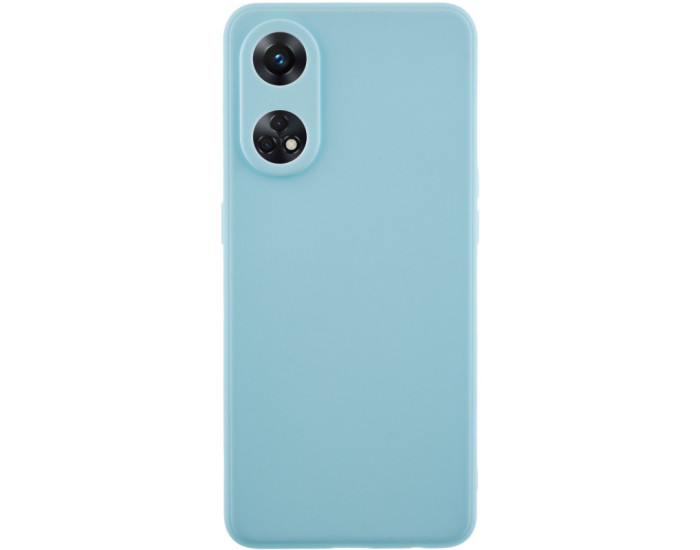 Чехол-силикон Candy Full Camera Oppo Reno 8T 4G, бирюзовый