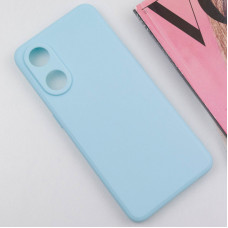 Чехол-силикон Candy Full Camera Oppo Reno 8T 4G, бирюзовый