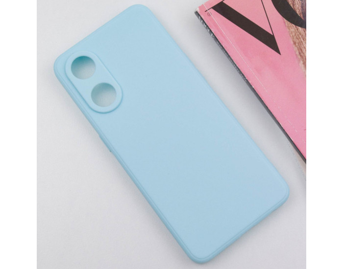 Чехол-силикон Candy Full Camera Oppo Reno 8T 4G, бирюзовый