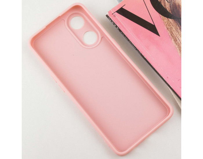 Чехол-силикон Candy Full Camera Oppo Reno 8T 4G, Pink sand