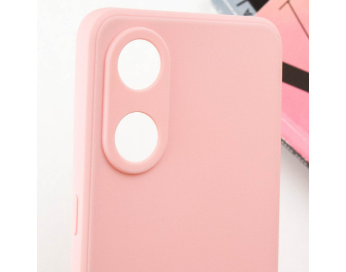 Чехол-силикон Candy Full Camera Oppo Reno 8T 4G, Pink sand