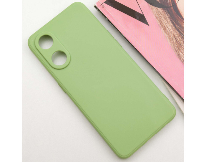 Чехол-силикон Candy Full Camera Oppo Reno 8T 4G, фисташковый