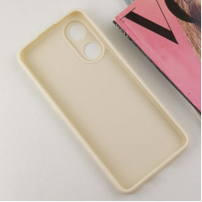 Чехол-силикон Candy Full Camera Oppo Reno 8T 4G, бежевый