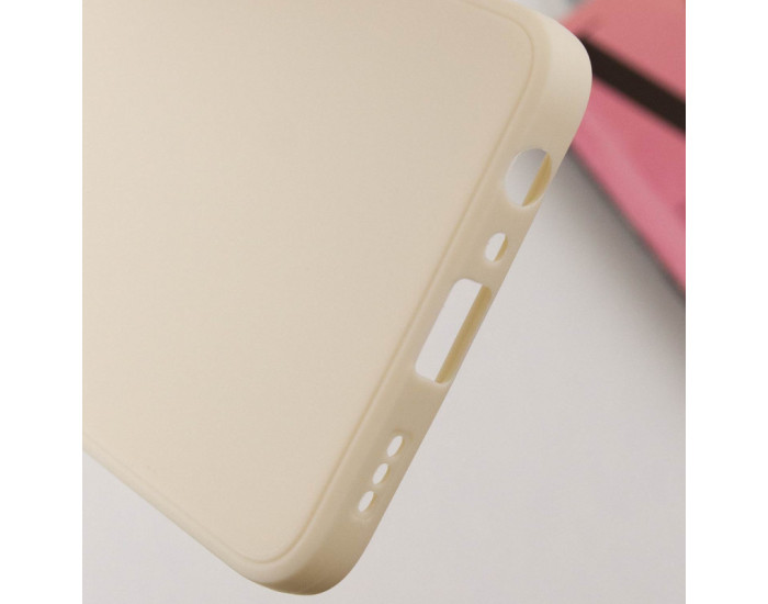 Чехол-силикон Candy Full Camera Oppo Reno 8T 4G, бежевый