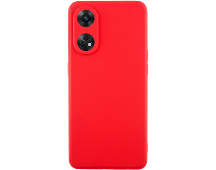 Чехол-силикон Candy Full Camera Oppo Reno 8T 4G, красный