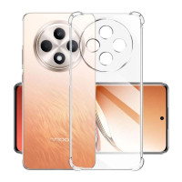 Чехол-силикон Getman Ease logo усиленные углы Oppo Reno 12 F 4G/5G, прозрачный