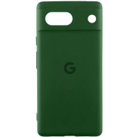 Чохол-силікон Lakshmi Full Camera with Logo Google Pixel 7A, зелений / Cyprus Green