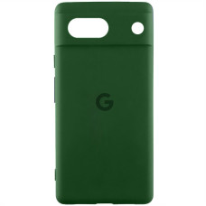 Чохол-силікон Lakshmi Full Camera with Logo Google Pixel 7A, зелений / Cyprus Green