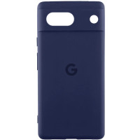 Чохол-силікон Lakshmi Full Camera with Logo Google Pixel 7A, Темно-синій