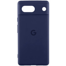 Чохол-силікон Lakshmi Full Camera with Logo Google Pixel 7A, Темно-синій