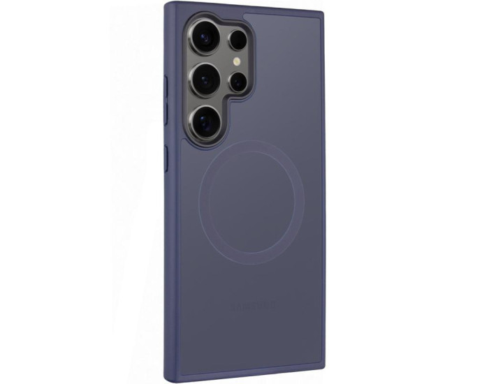 Чохол-силікон Ummi Colorful with MagSafe Samsung S26 Ultra, Темно-синій