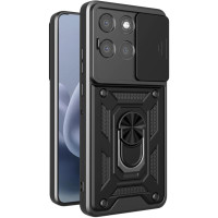 Чохол-Ударостійкий Ummi Camshield Serge Ring Motorola Moto G86 Power, чорний