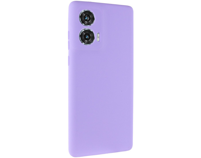 Чехол-силикон Ummi Lakshmi Full Camera Motorola Edge 50, сиреневый
