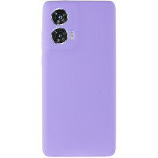 Чехол-силикон Ummi Lakshmi Full Camera Motorola Edge 50, сиреневый