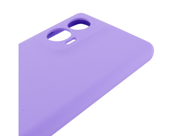 Чехол-силикон Ummi Lakshmi Full Camera Motorola Edge 50, сиреневый