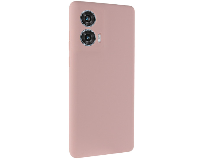 Чехол-силикон Ummi Lakshmi Full Camera Motorola Edge 50, Pink sand