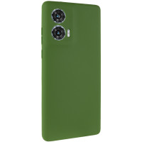 Чехол-силикон Ummi Lakshmi Full Camera Motorola Edge 50, темно-зеленый
