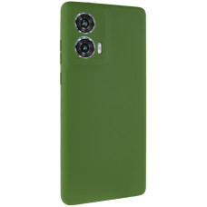 Чехол-силикон Ummi Lakshmi Full Camera Motorola Edge 50, темно-зеленый