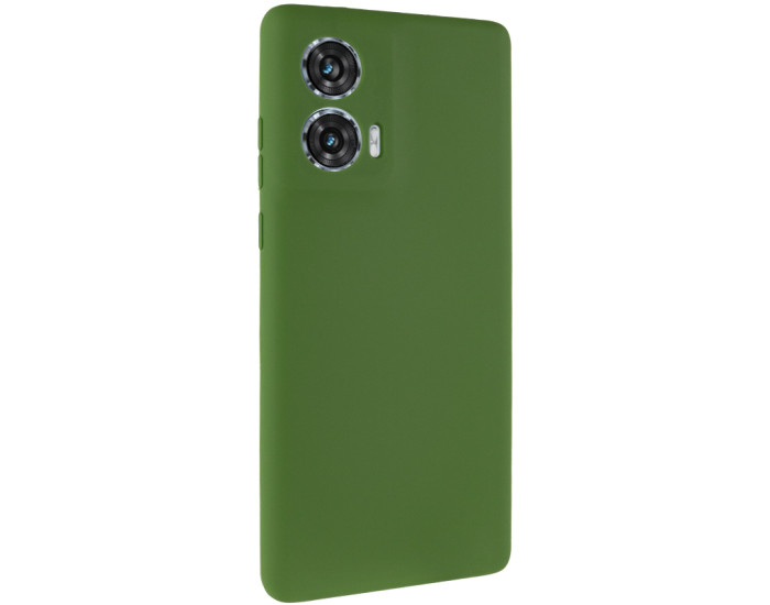 Чехол-силикон Ummi Lakshmi Full Camera Motorola Edge 50, темно-зеленый