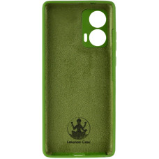 Чехол-силикон Ummi Lakshmi Full Camera Motorola Edge 50, темно-зеленый