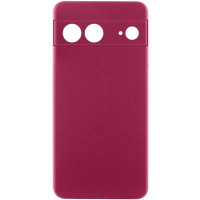 Чехол-силикон Ummi Lakshmi Full Camera Google Pixel 7, бордовый