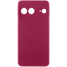 Чехол-силикон Ummi Lakshmi Full Camera Google Pixel 7, бордовый