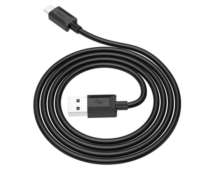 Кабель USB Hoco X73 Ferry USB to Micro (2.4A/1m) черный