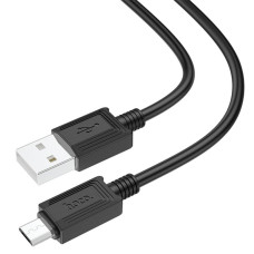 Кабель USB Hoco X73 Ferry USB to Micro (2.4A/1m) черный