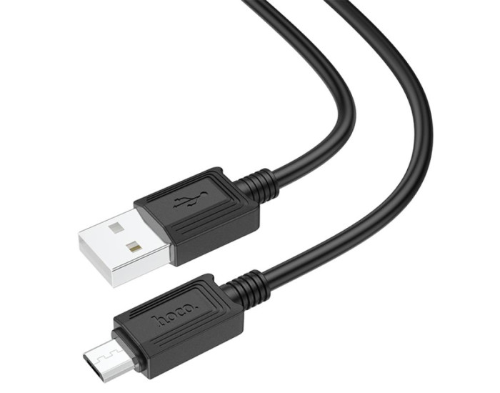 Кабель USB Hoco X73 Ferry USB to Micro (2.4A/1m) черный