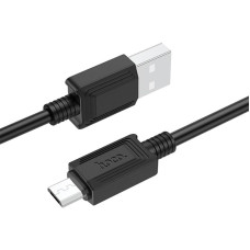 Кабель USB Hoco X73 Ferry USB to Micro (2.4A/1m) черный
