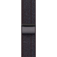 Ремінець для Apple Watch Nylon Loop Series 42(ser.1-3)/44/45/46/49 mm, чорний