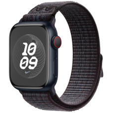 Ремешок для Apple Watch Nylon Loop Series 42(ser.1-3)/44/45/46/49 mm, черный