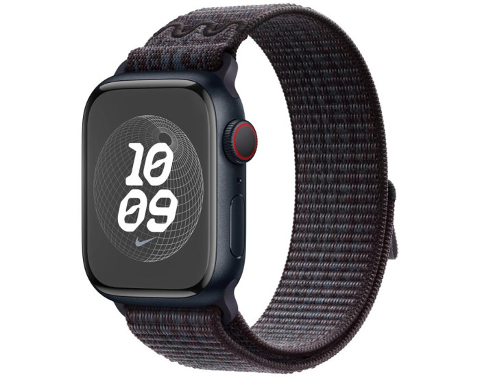 Ремешок для Apple Watch Nylon Loop Series 42(ser.1-3)/44/45/46/49 mm, черный