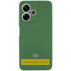 Чехол-силикон Lakshmi Full Camera with Logo Xiaomi Redmi A5 /Poco C71, темно-зеленый