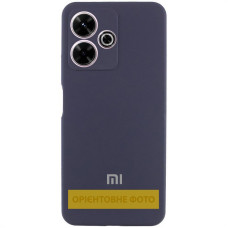 Чехол-силикон Lakshmi Full Camera with Logo Xiaomi Redmi A5 /Poco C71, темно-синий