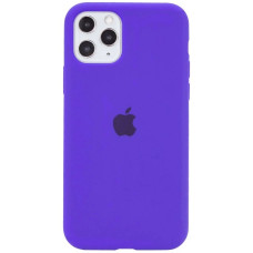 Чехол-силикон оригинал Full Soft Matte iPhone 11 Pro (Фиолетовый / Ultra Violet)