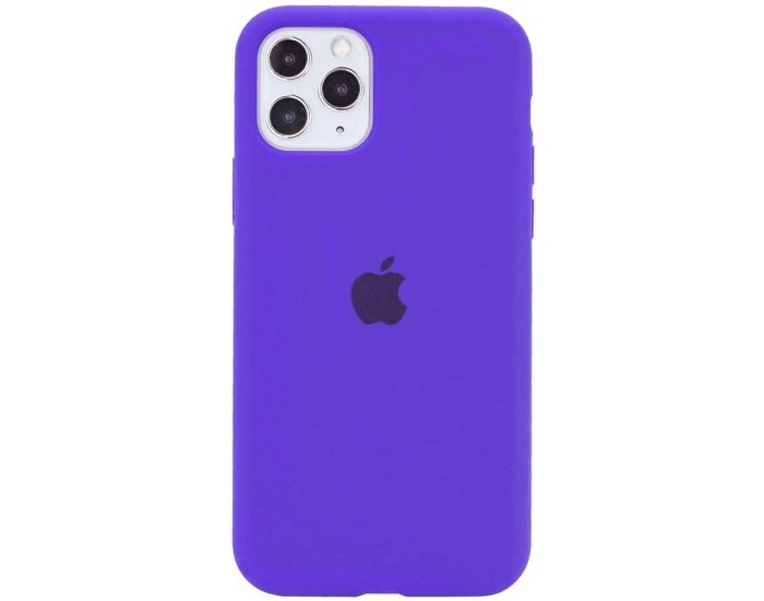 Чехол-силикон оригинал Full Soft Matte iPhone 11 Pro (Фиолетовый / Ultra Violet)