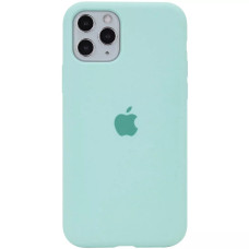 Чехол-силикон оригинал Full Soft Matte iPhone 11 Pro (Голубой / Light Cyan)