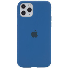 Чехол-силикон оригинал Full Soft Matte iPhone 11 Pro, Blue Cobalt